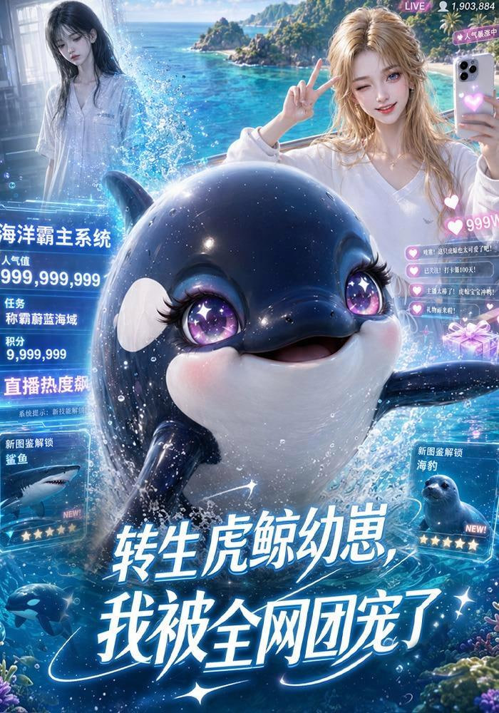 转生虎鲸幼崽，我被全网团宠(全集)